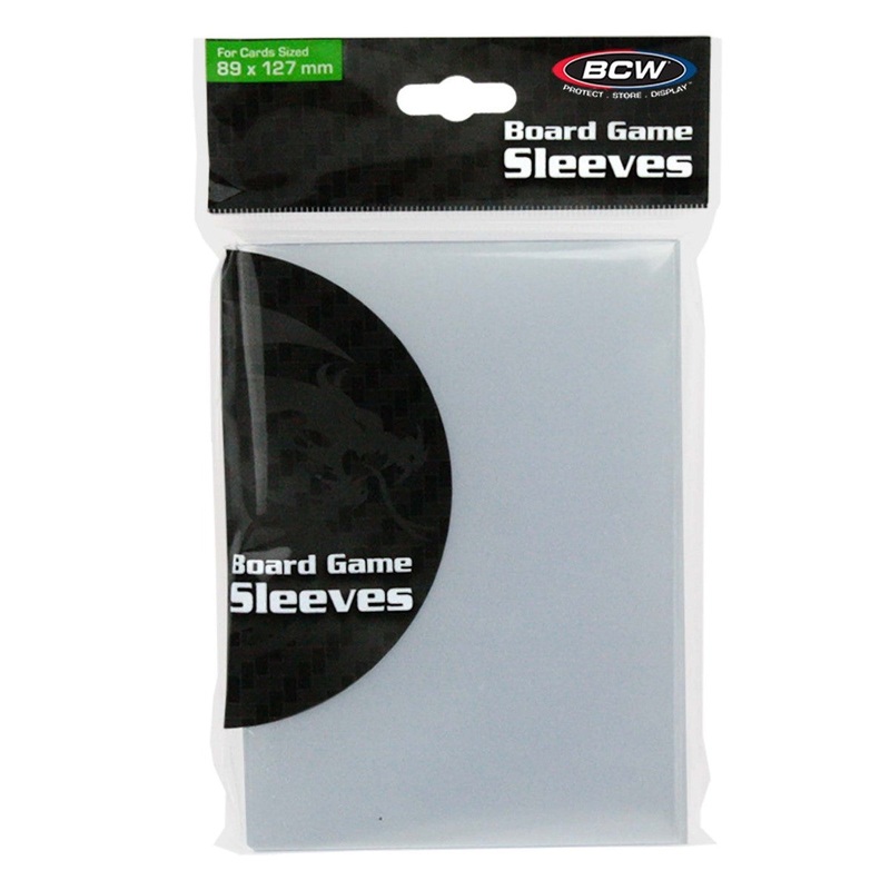 BCW / Monster 1-BG-89X127 Board Game Sleeves Double Size (89 MM x 127 MM