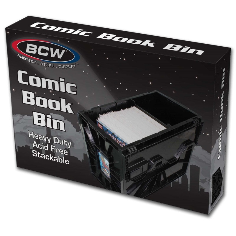 BCW / Monster 1-CBB-SHORT-BLK Comic Bin Short Black