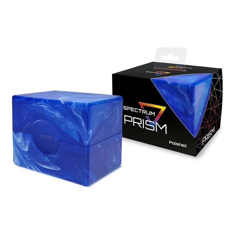 BCW / Monster 1-DC-PRISM-P-APA Prism Deck Case Polished Apatite Blue