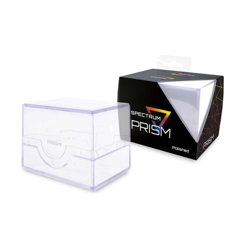 BCW / Monster 1-DC-PRISM-P-CLE Prism Deck Case Polished Crystal Clear