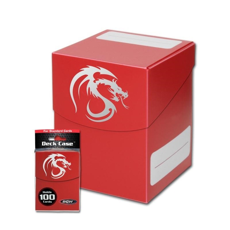 BCW / Monster 1-DCLG-RED Deck Case Large (100) Red