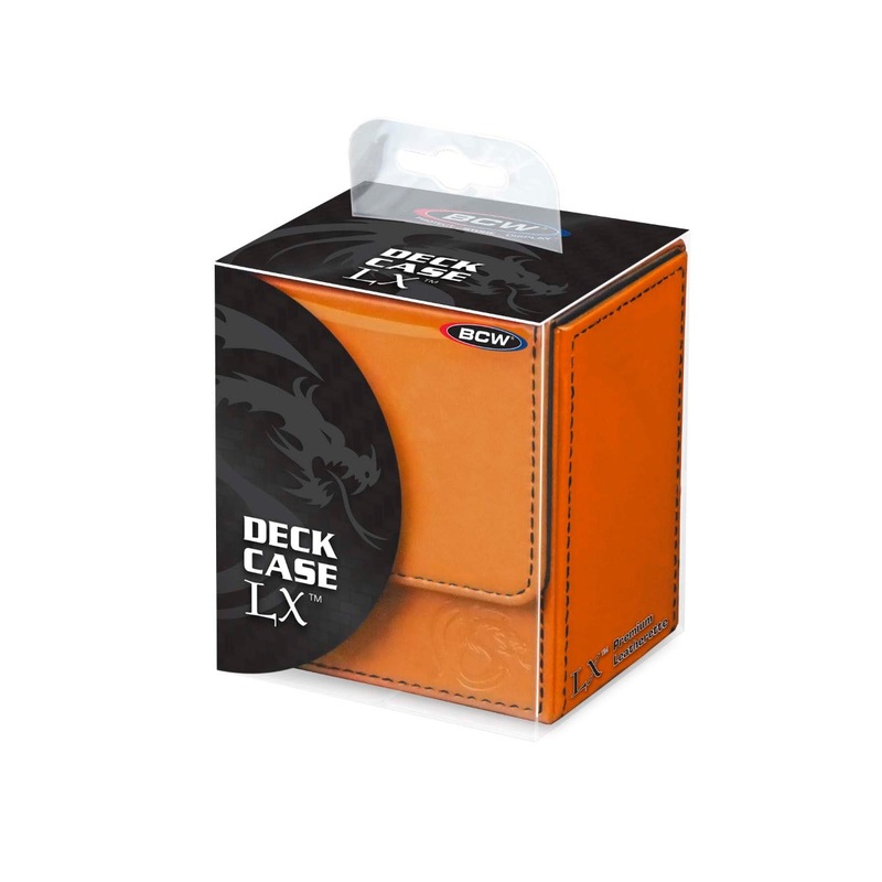 BCW / Monster 1-DCLX-ORG Deck Case LX Orange