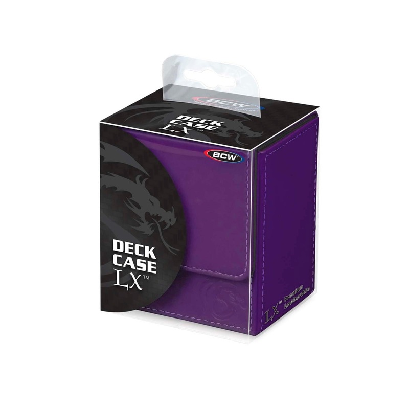 BCW / Monster 1-DCLX-PUR Deck Case LX Purple