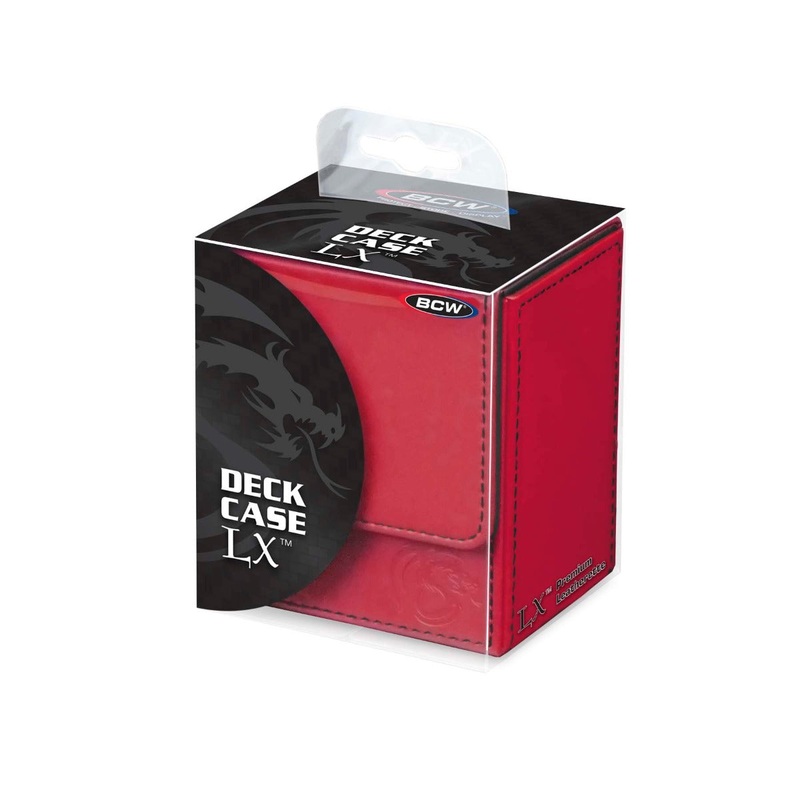 BCW / Monster 1-DCLX-RED Deck Case LX Red
