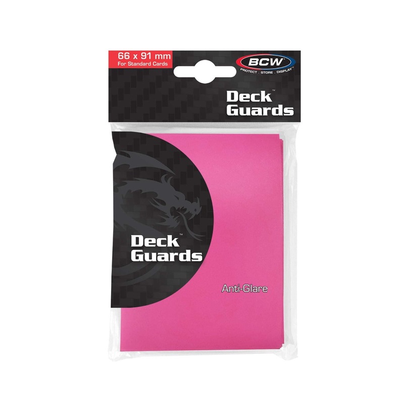 BCW / Monster 1-DGM-PNK Deck Guard (50) Pink