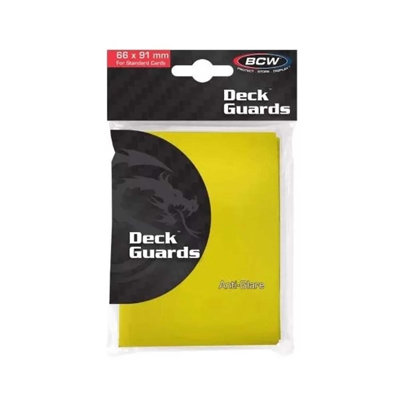 BCW / Monster 1-DGM-YLW Deck Guard (50) Yellow