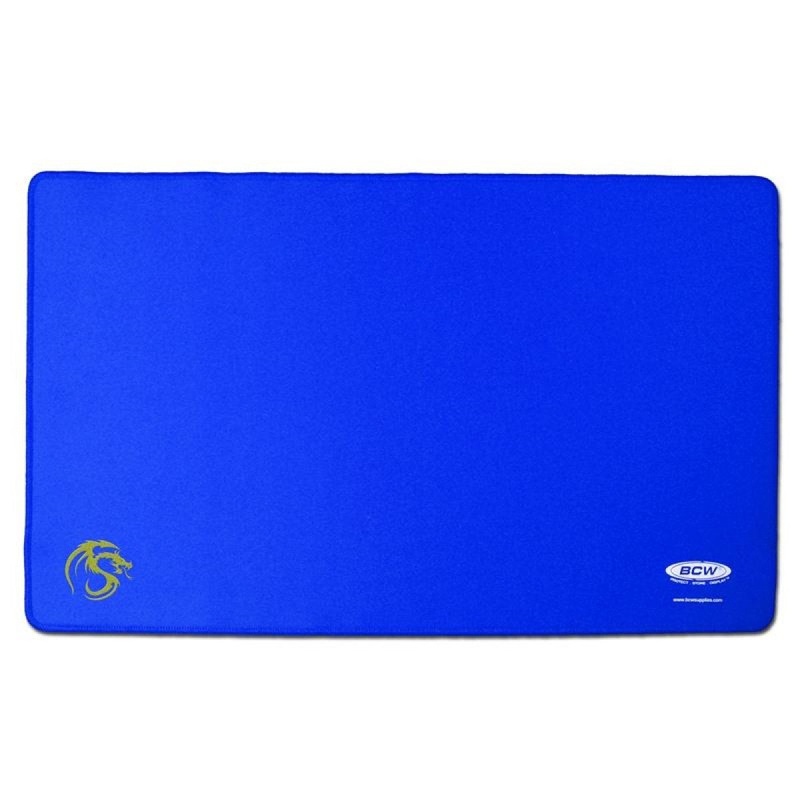 BCW / Monster 1-PLAYMAT-BLU Playmat Stitched Edging Blue