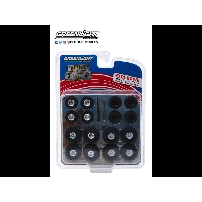 GreenLight GL-13169 1/64 Kings of Crunch Wheel & Tyre Set
