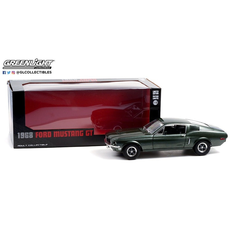 GreenLight GL-13615 1/18 1968 Ford Mustang GT Fastback