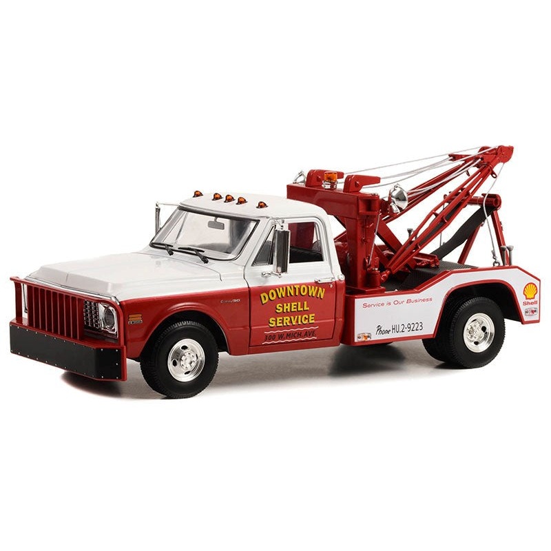GreenLight GL-13654 1/18 1972 Chevrolet C-30 Dually Wrecker- Shell