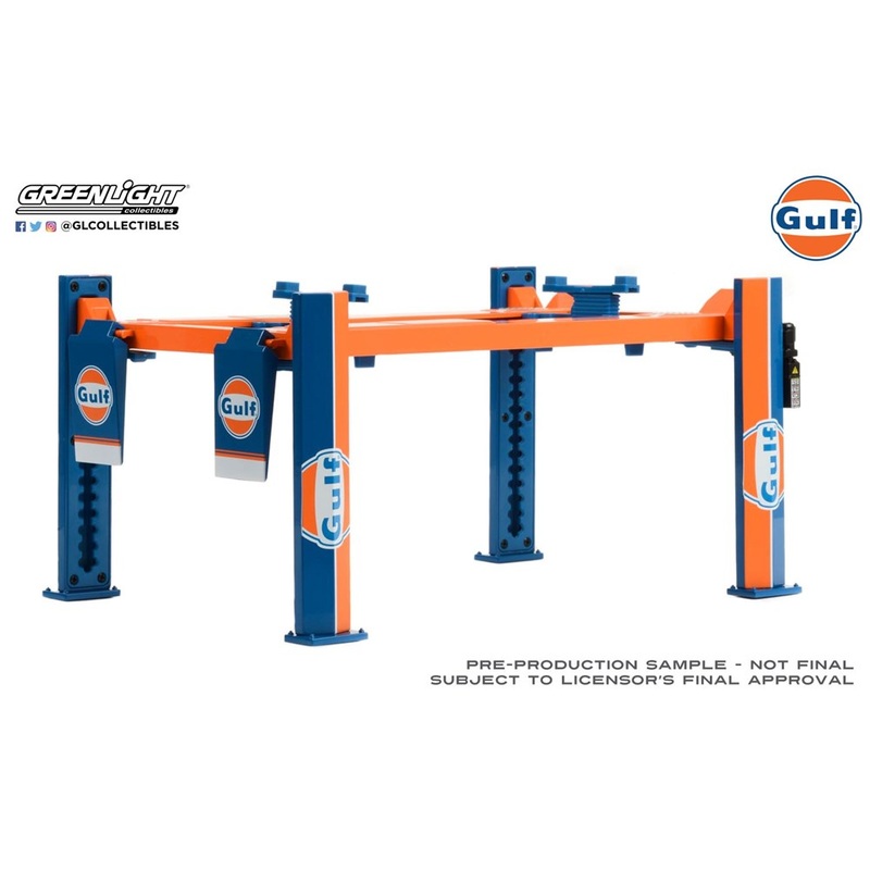 GreenLight GL-13655 1/18 Four Post Lift