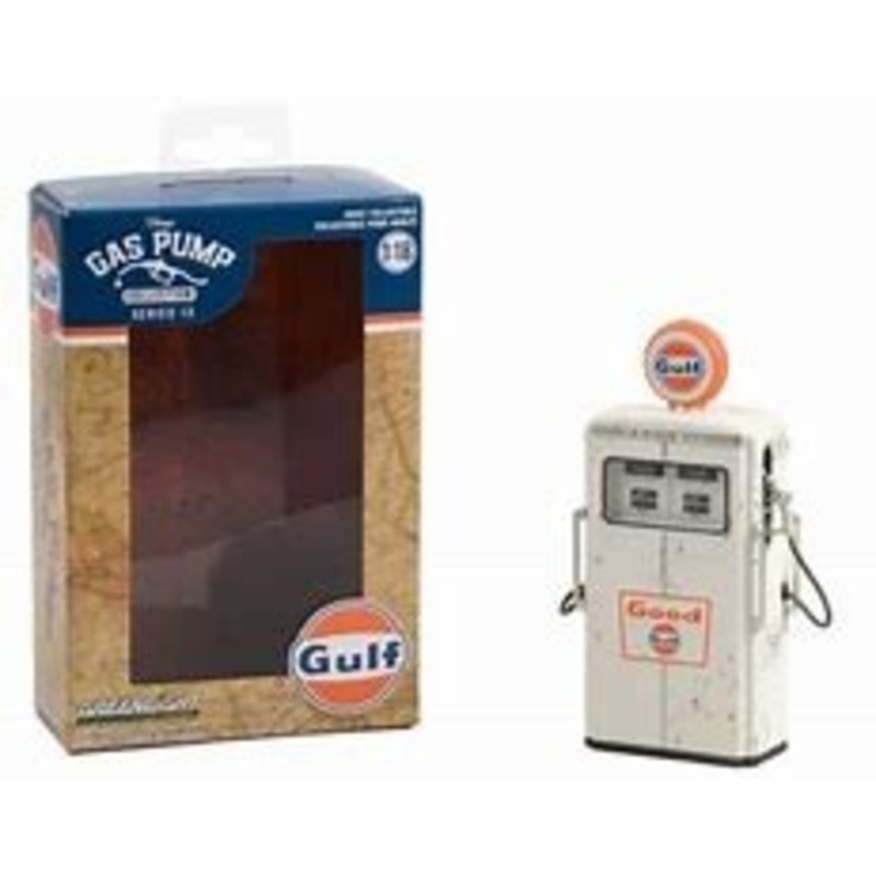 GreenLight GL-14130-C 1/18 1954 Tokheim 350 Twin Gas Pump- Gulf