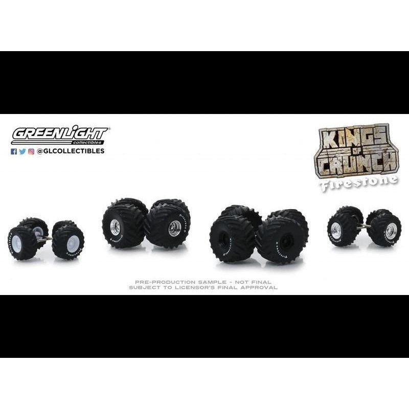 GreenLight GL-16010-A 1/64 Wheel & Tire Pack