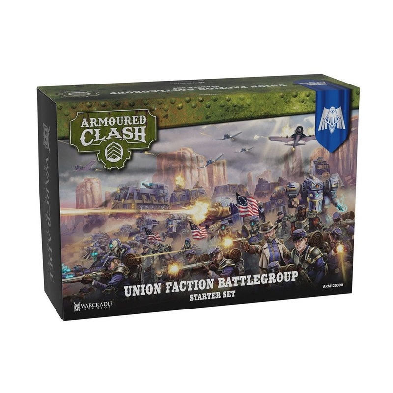 Warcradle ARM120000 Armoured Clash: Union Faction Battlegroup – Starter Set