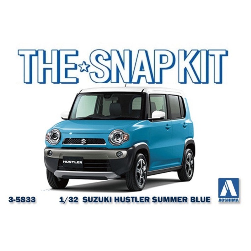 Aoshima 5833 1/32 SUZUKI HUSTLER – SUMMER BLUE
