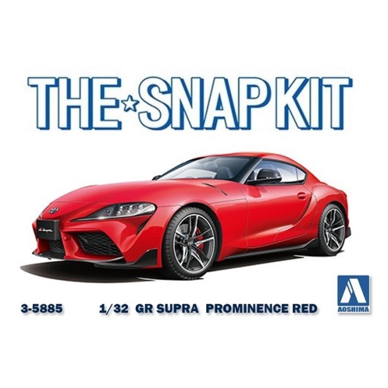 Aoshima 5885 1/32 TOYOTA GR SUPRA – RED