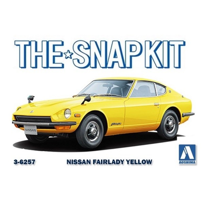 Aoshima 6257 1/32 NISSAN S30 FAIRLADY Z – YELLOW