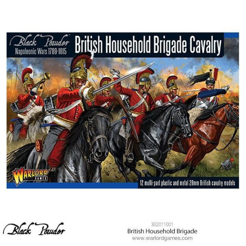 Black Powder 302011001 1/56 Napoleonic Wars British Household Brigade Cavalry