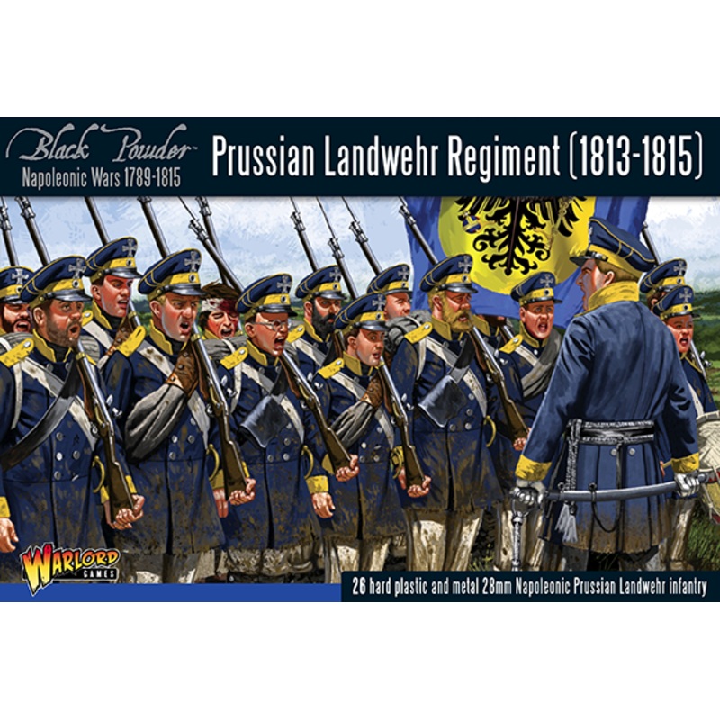 Black Powder 302012501 1/56 Napoleonic Wars Prussian Landwehr Regiment 1813-1815