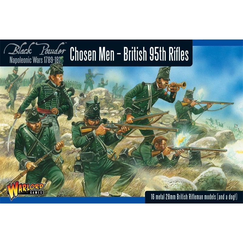 Black Powder WGN-BR-04 1/56 Napoleonic Wars British 95th Rifles (Chosen Men)