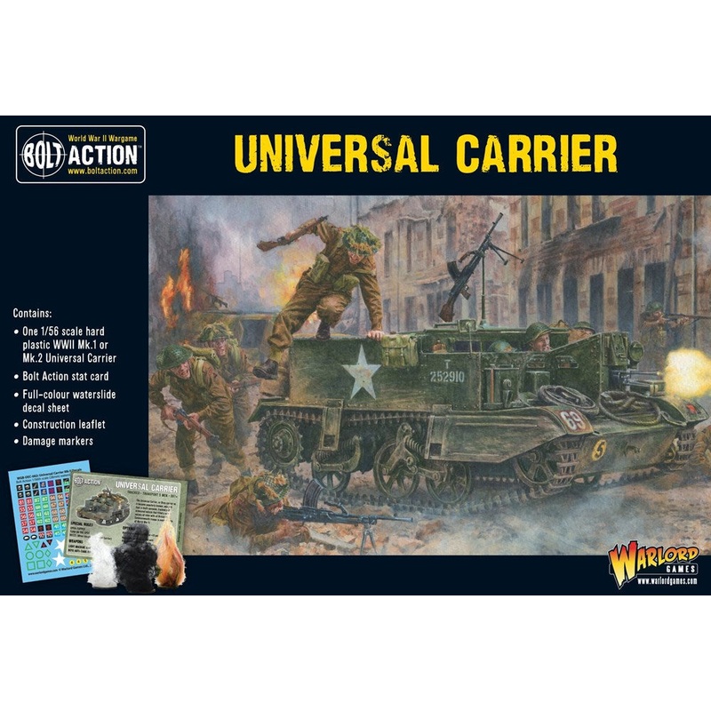 Bolt Action 402011008 1/56 British Army Tanks Universal Carrier