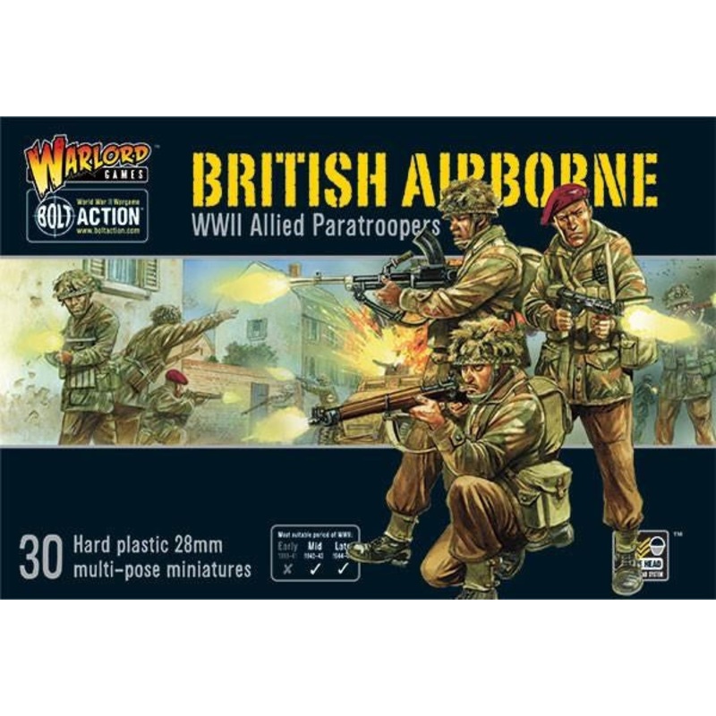 Bolt Action 402011009 1/56 British Army Infantry Airborne