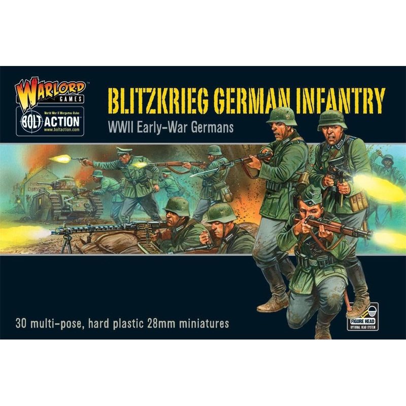 Bolt Action 402012012 1/56 German Army Infantry Blitzkrieg!