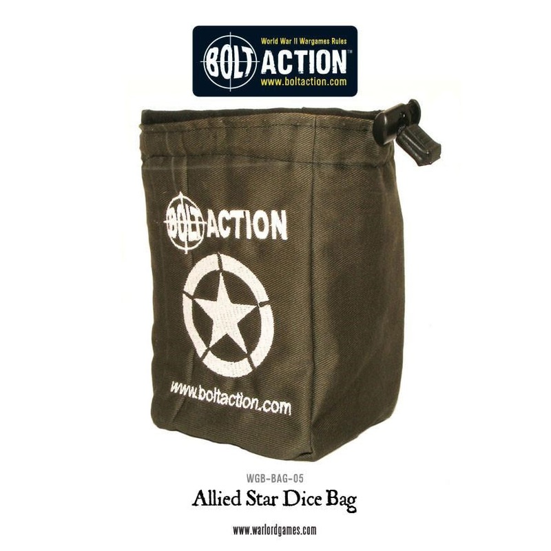 Bolt Action WGB-BAG-05 1/56 Bolt Action Dice Allied Star Dice Bag