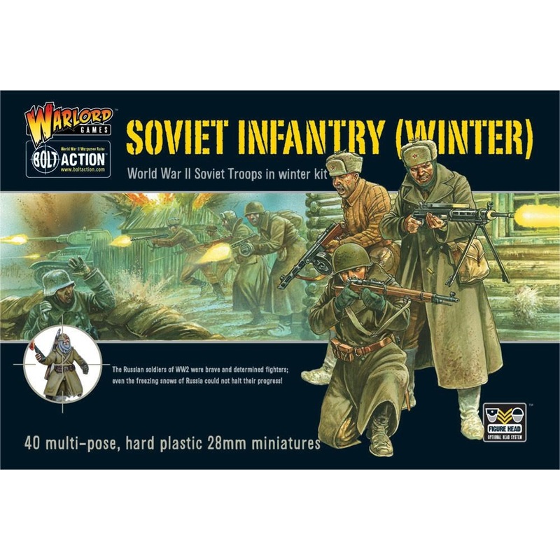 Bolt Action WGB-RI-04 1/56 Soviet Army Infantry Winter Infantry