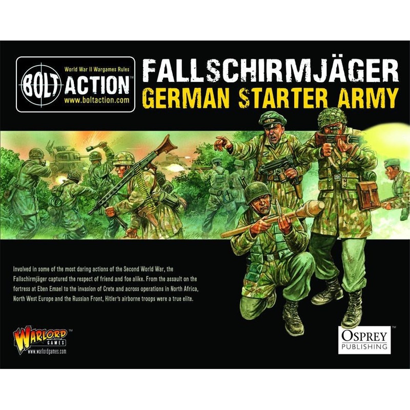 Bolt Action WGB-START-11 1/56 Starter Armies Fallschirmjager Starter Army