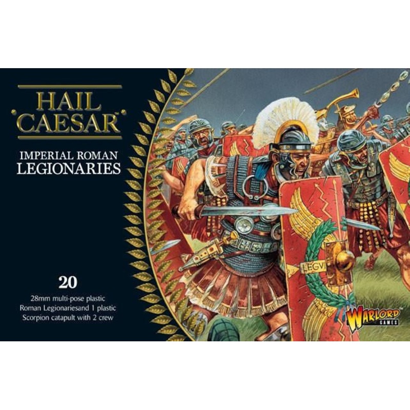 Hail Caesar WGH-IR-01 1/56 Ancients Imperial Roman Legionaries (plus Scorpion)