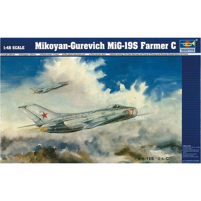 Trumpeter 02803 1/48 Mikoyan-Gurevich MiG-19S Farmer C