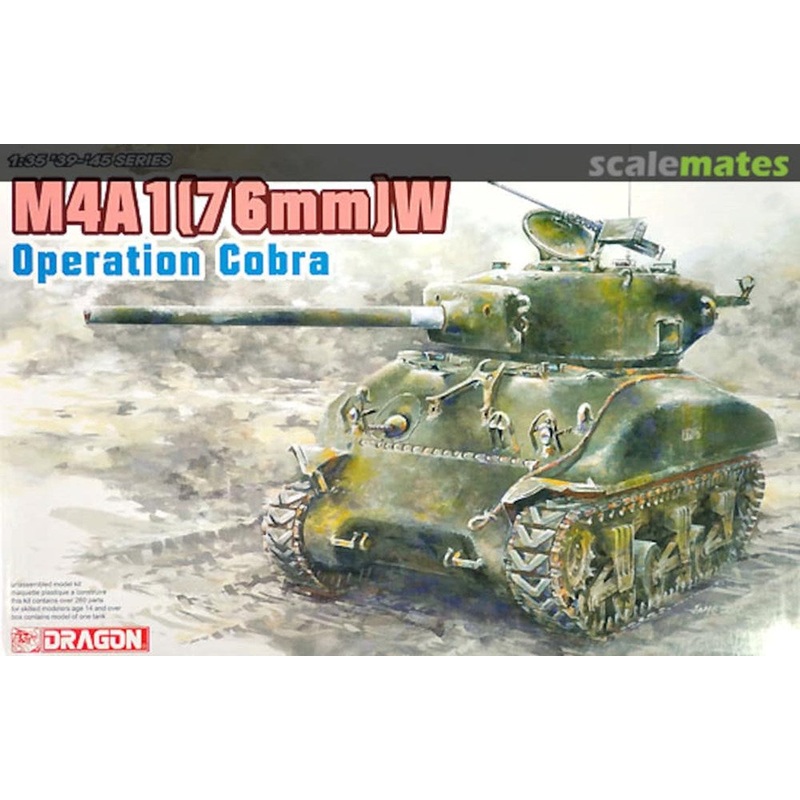 Dragon Model 6083 1/35 M4A1(76)W OPERATION COBRA