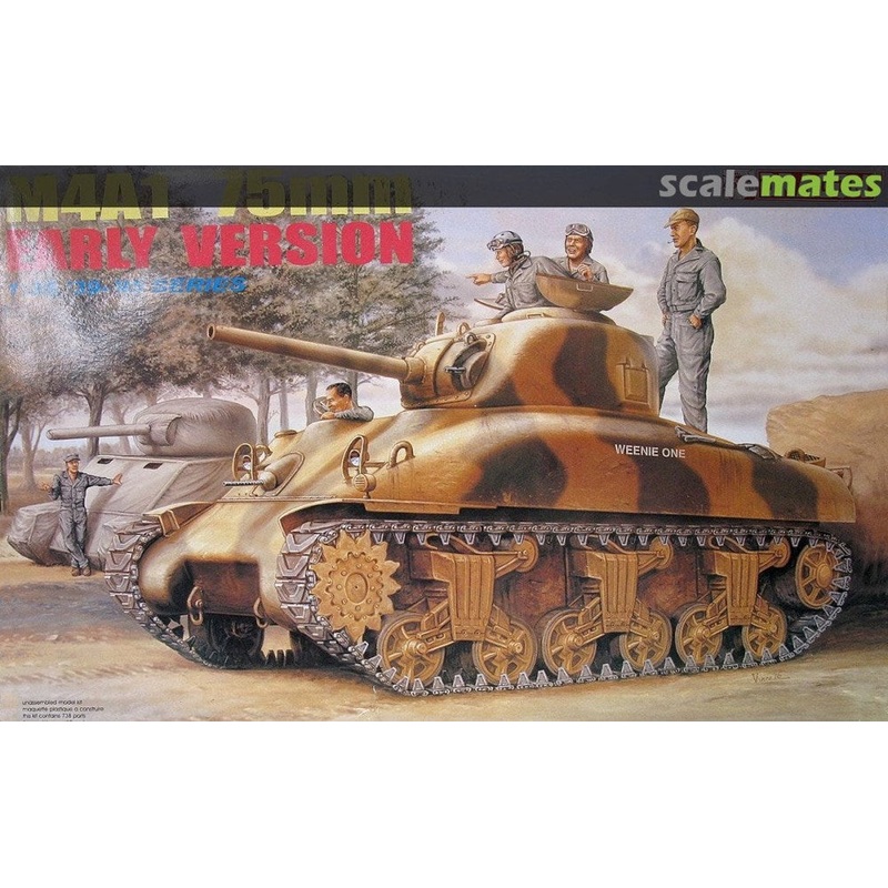 Dragon Model 6701 1/35 M4A1 75mm EARLY VERSION