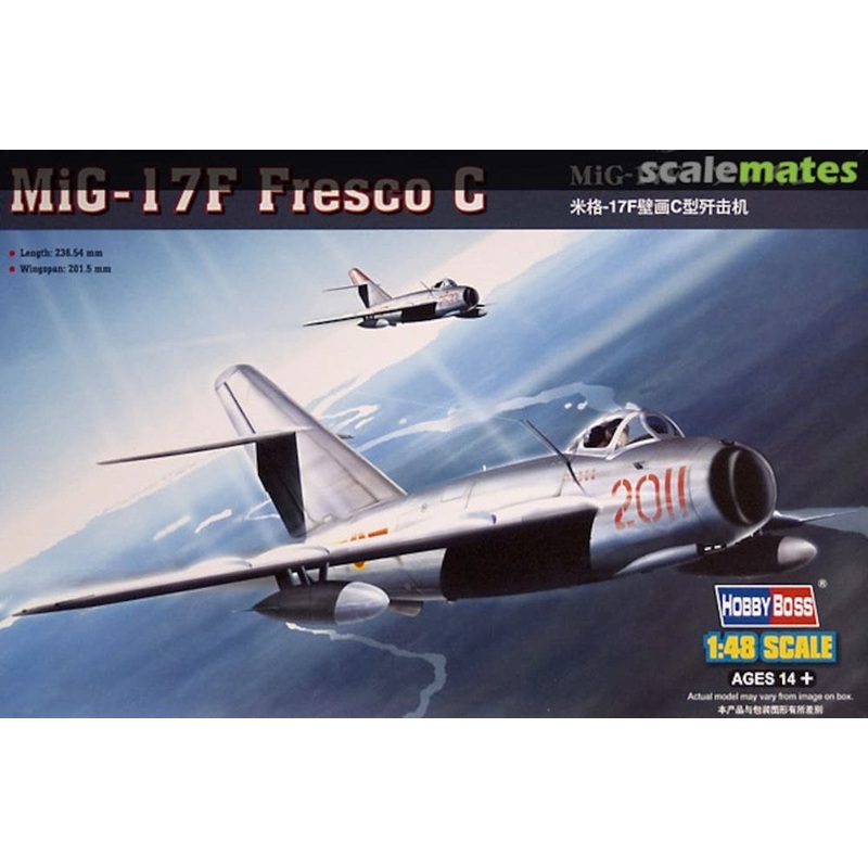 Hobby Boss 80334 1/48 MiG-17F Fresco C