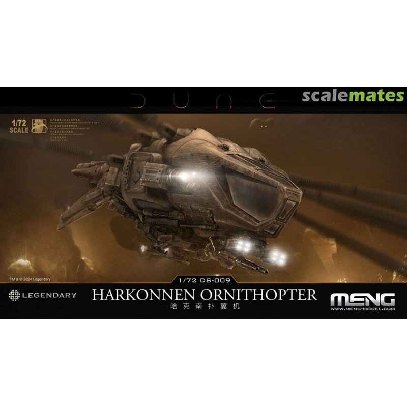 Meng DS-009 1/72 Harkonnen ornithopter