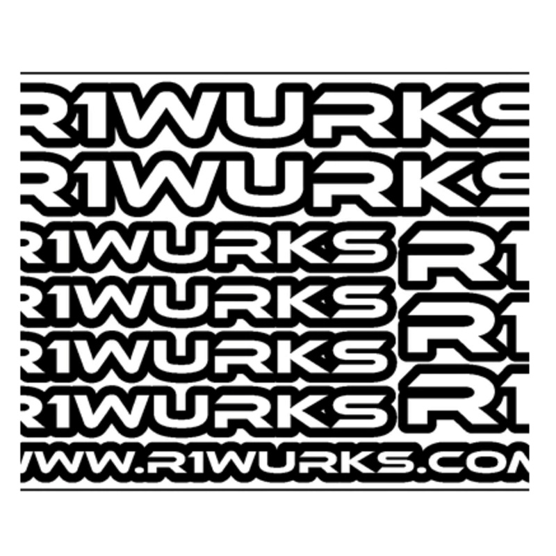 R1WURKS R1STKRSHT WURKS STICKER SHEET