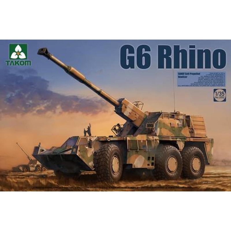 Takom 2052 1/35 G6 Rhino SANDF Self-Propelled  Howitzer