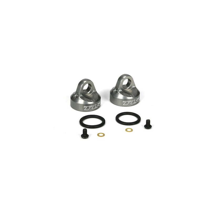 Team LOSI Racing TLR5062 Bleeder Shock Caps Aluminum (2): TEN