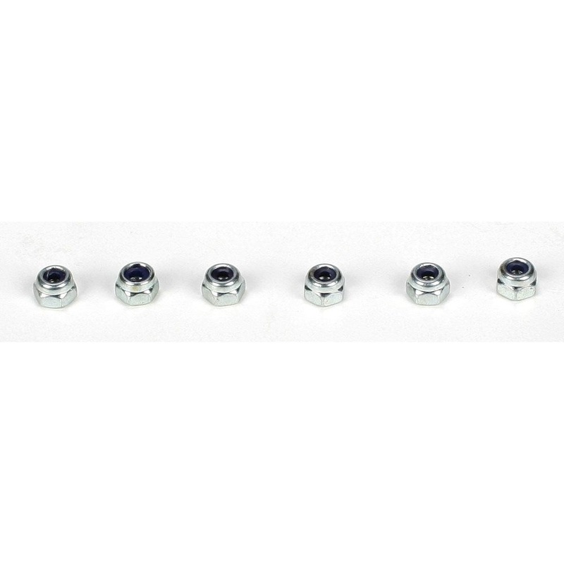 Team LOSI Racing TLR6312 Locknut M2.5 x .45 x 5mm (6)