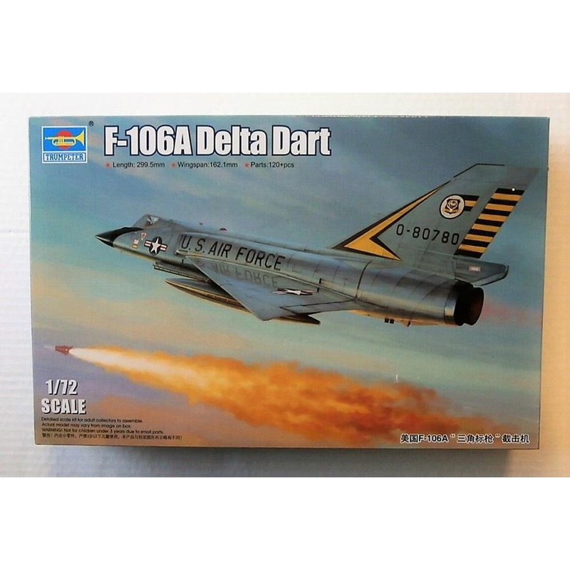 Trumpeter 01682 1/72 US F-106A Delta Dart