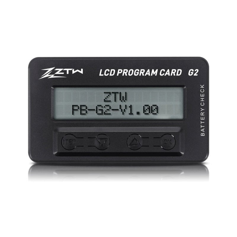 ZTW ZTW-1400011 LCD program card G2 Aircraft ESC Incl Skyhawk