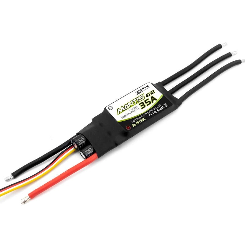 ZTW ZTW-2035211 Mantis 35A SBEC G2 35/45A 2-4S 5-7.4v Adjustable 4A SBEC 39g 68x26x10mm