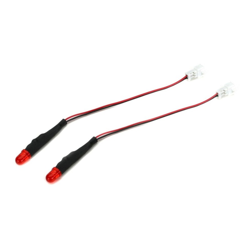 Eflite EFLA607 Red LED Flashing (2): Universal Light Kit