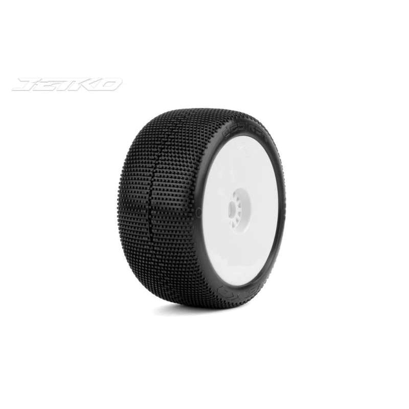 Jetko JKO1203DWUSG DESIRER 1/8 Truggy Dish White Rim Ultra Soft Glued