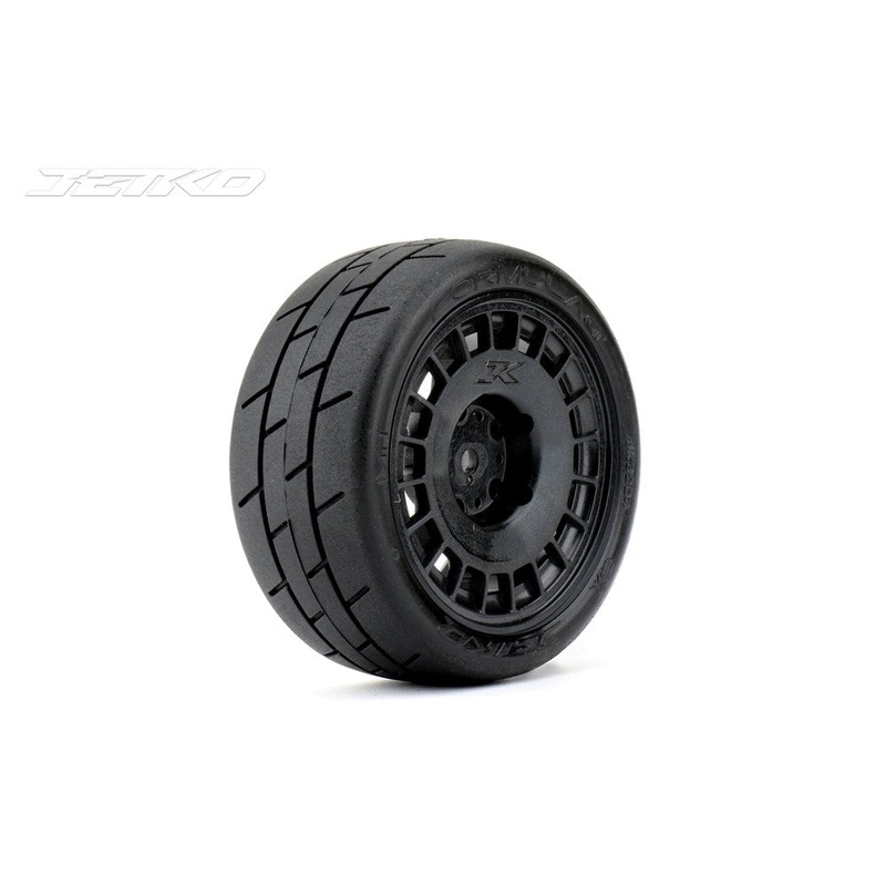 Jetko JKO3204CBSSG 1/10 GT FORMULA/Claw Rim/Black/Super Soft/Glued (4PCS) MTD Tires