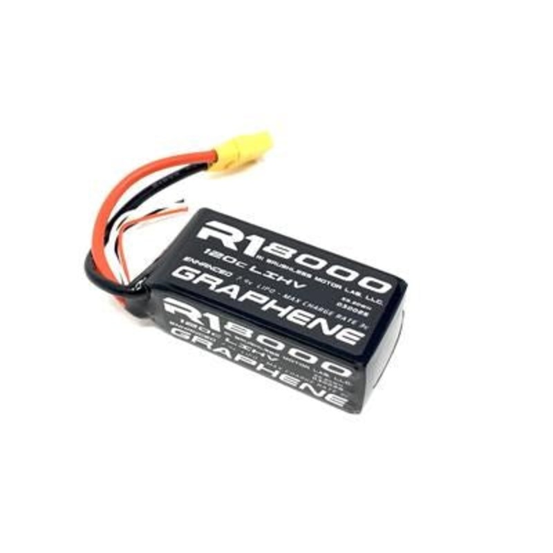 R1WURKS R1030025 8000 Mah 120c 2S Shorty Soft Case For Drag Racing 030025