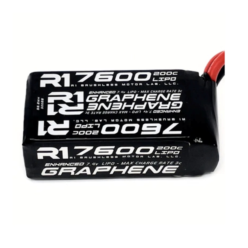 R1WURKS R1030028 7600 Mah 200c 2S Shorty Soft Case For Drag Racing 030028