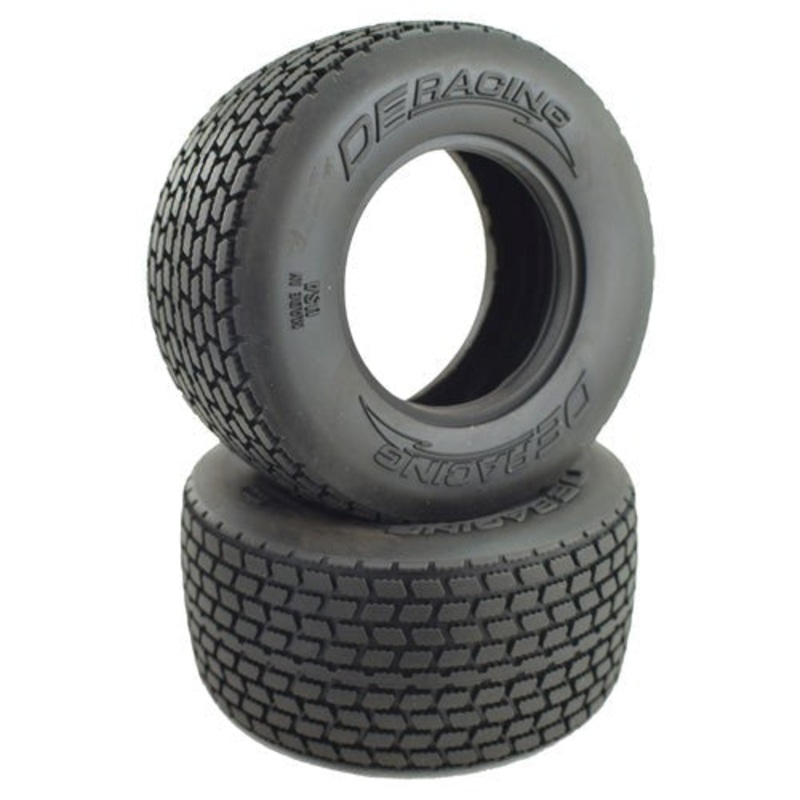DE Racing DER-G6R-D30 Mini G6T Rear Tyres / Modified – Street Stock / D30 Compound / With Inserts 1.7/2.2in