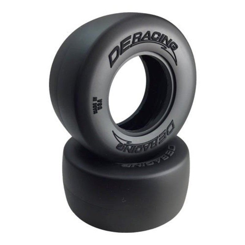 DE Racing DER-OSR3-D4 Street Outlaw Rear Tyres / D40 Compound / With Inserts 1.7/2.5in